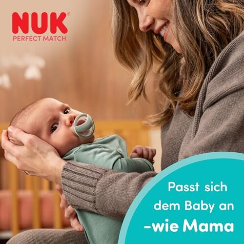 NUK Perfect Match cumlíky 0 – 6 mes. 2 ks zelený/modrý