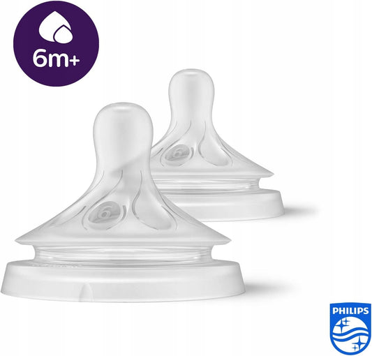 PHILIPS AVENT Natural RESPONSE tétines 6m+ x2