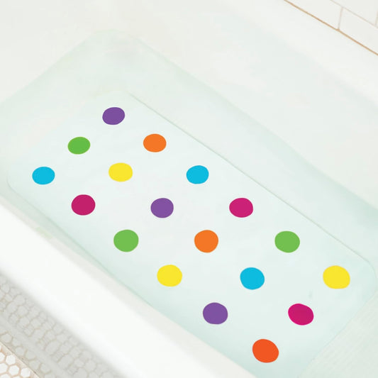 MUNCHKIN Dots gumová protišmyková podložka do kúpeľa 36 x 77 cm