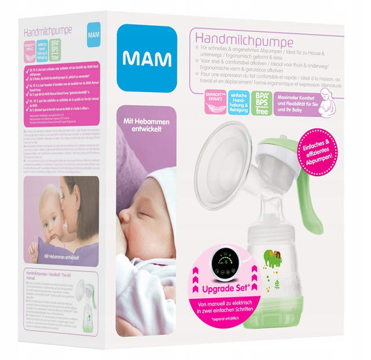 MAM kompaktná RUČNÁ ODSÁVAČKA s fľašou 160 ml "N