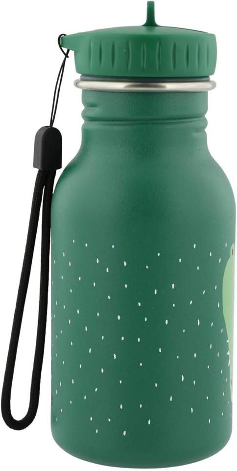 TRIXIE Mr. Crocodile roestvrijstalen fles 350 ml inklapbare tuit