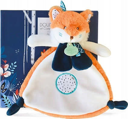 DOUDOU et COMPAGNIE marionnette peluche RENARD 23cm