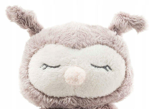 STEIFF Chouette Ollie couverture en peluche 32 x 30 cm