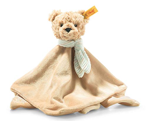 Steiff Jimmy plyšová deka s medvedíkom, béžová, 26 cm