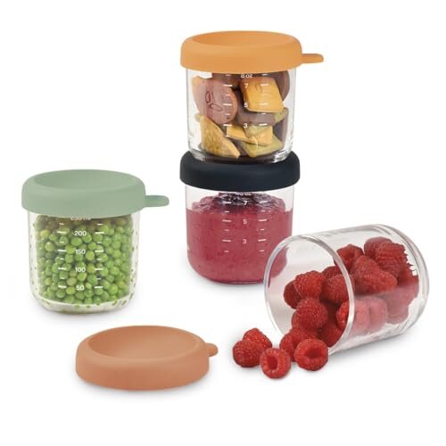 BÉABA glass food containers 4 pcs.