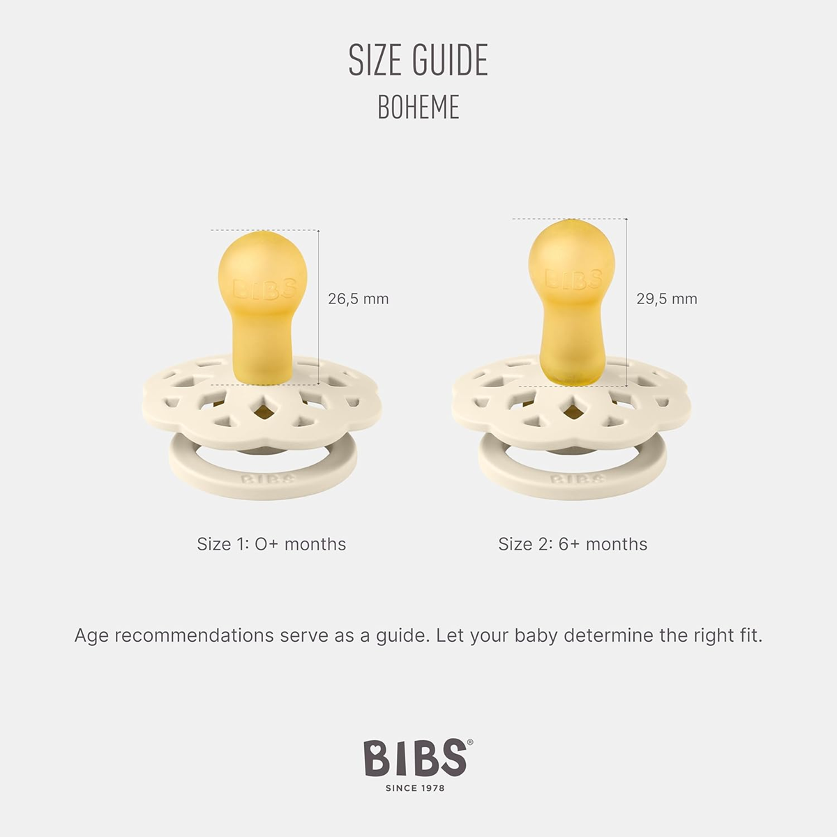 BIBS BOHEME chupetas calmantes 2pack 0-6m
