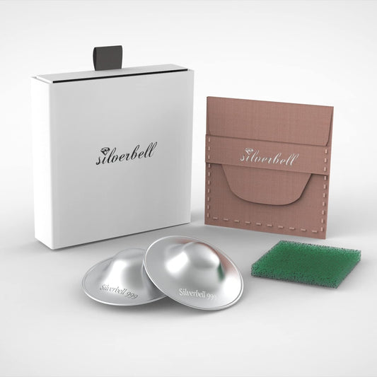 SILVERBELL strieborné klobúčiky na bradavky