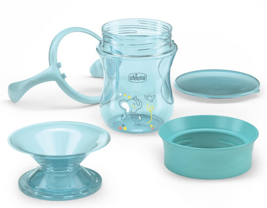 CHICCO Perfect Cup hrnek nekapající náustek 360 stupňů 200 ml 12 m+