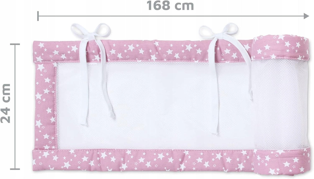 BABYBAY crib bumper 168x24cm