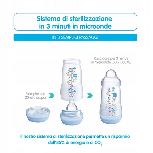 MAM Easy Start butelka antykolkowa 160ml 0+
