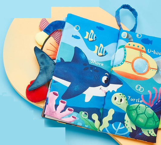 HAHALAND Marine Animals sensory book, pendant