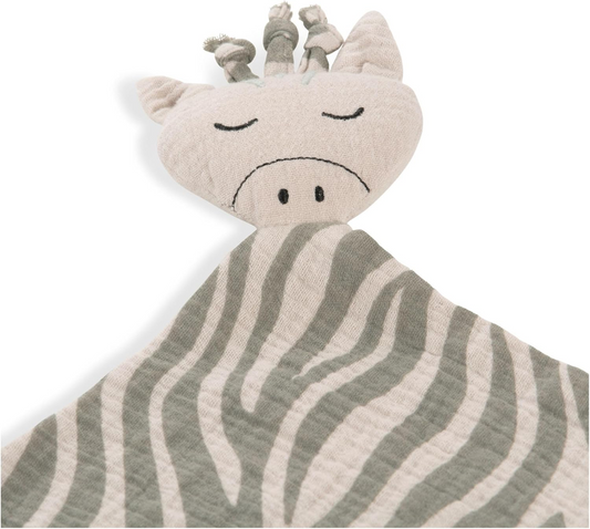 HAUCK Cuddle N Play Μουσελίνα Κουβερτάκι Άνεσης 25 x 25 cm ZEBRA SAGE
