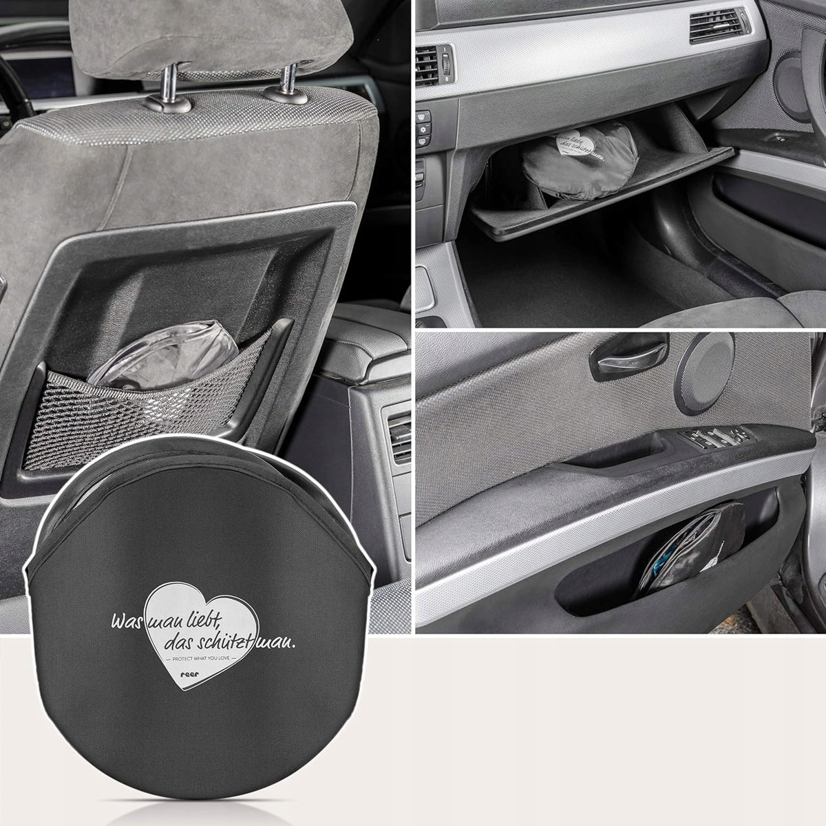REER TravelKid slnečná clona na okno auta UV 50+ 2 kusy
