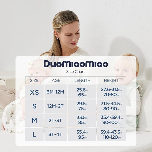 DUOMIAOMIAO gigoteuse d'hiver 2,5TOG S 80-90cm