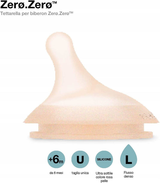 SUAVINEX Zero Zero bottle nipples x 2