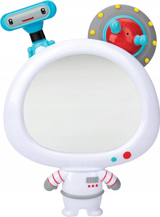 NUBY specchio con ventosa + 2 giocattoli da bagno