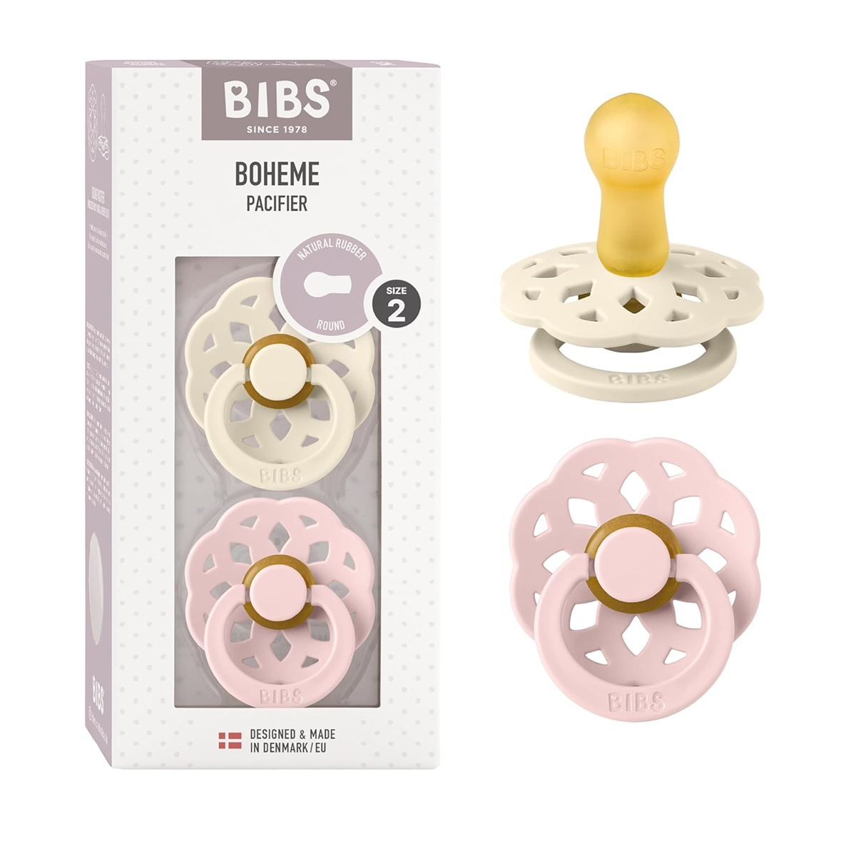 BIBS BOHEME cumlíky 2pack 6msc+