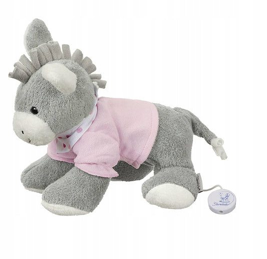 STERNTALER Oslík Emmi MAZLÍČEK s HRACÍ SKŘÍŇKOU 20 cm