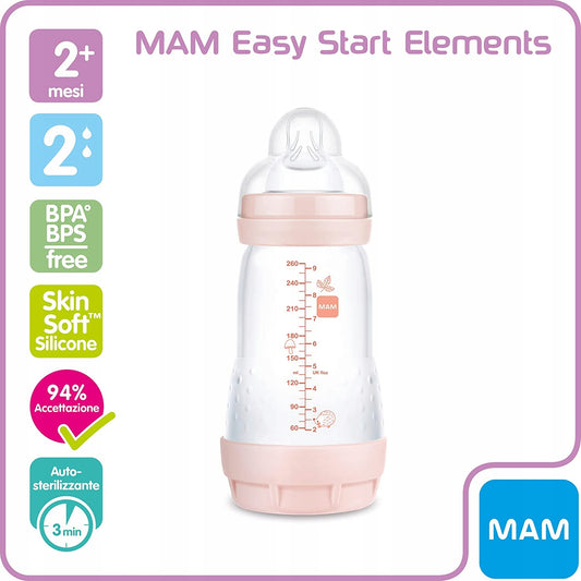 MAM Easy Start biberon anticolici 260 ml 2m+