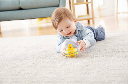 FISHER-PRICE DVH21 loptička s kačičkou na lezenie 10 cm – obrázok produktu 2