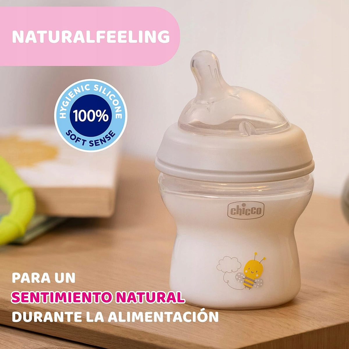 CHICCO NaturalFeeling fľaša 150 ml 0+