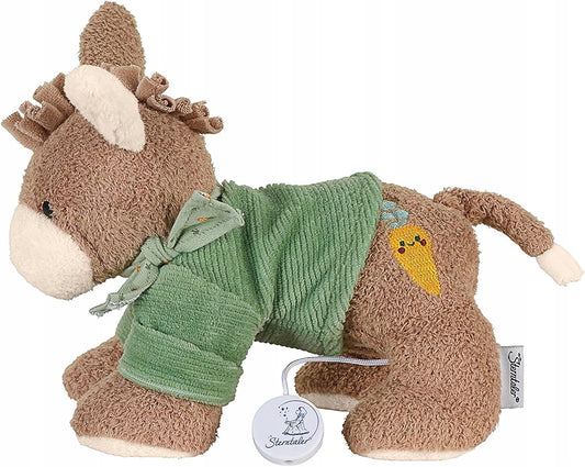 STERNTALER Oslík Emmilius PLYŠOVÁ HRAČKA s HRACÍM STROJČEKOM 20 cm "O