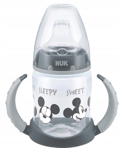 NUK Learner Cup Hrnček Mickey 150 ml s indikátorom teploty