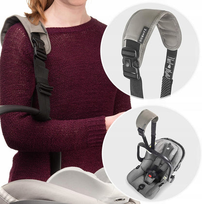 ZAMBOO ramenný popruh na prenášanie autosedačky 72-143 cm