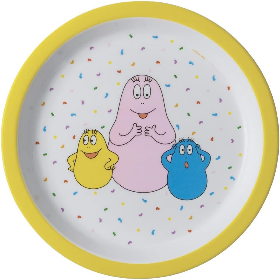 PETIT JOURS PARIS dezertný tanierik pre deti BARBAPAPA 18 cm
