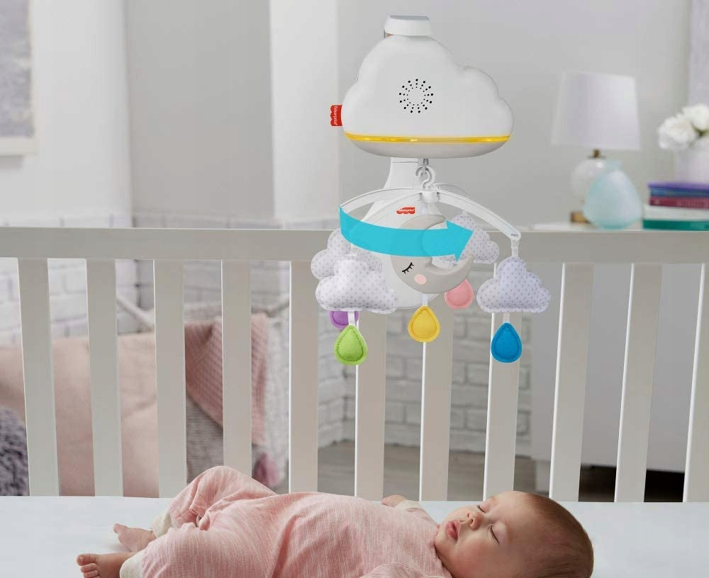 FISHER PRICE kolotoč so snímačom hluku a lampičkou