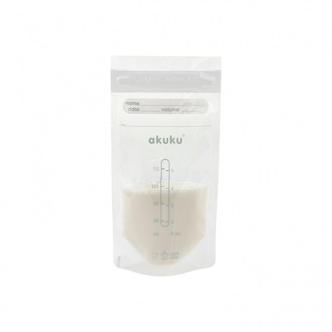 AKUKU sterilné vrecká na UCHOVÁVANIE POTRAVY 150 ML x30