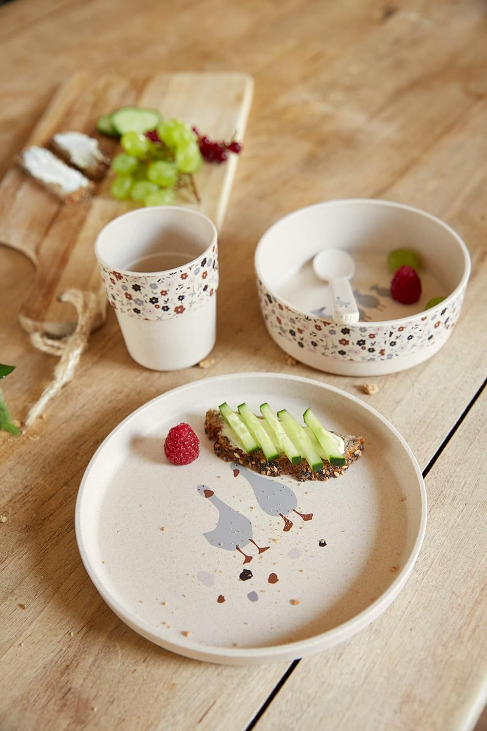 LASSIG zestaw naczyń bez melaminy Tiny Farmer – nowy – zdjęcie 5