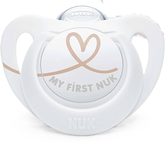 NUK STAR upokojujúci cumlík 0–6 mes.