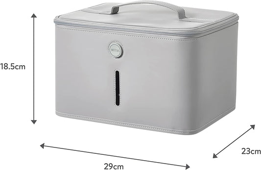 NUBY UV prenosný sterilizátor na hračky a iné predmety 360 stupňov