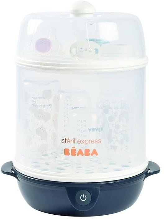BEABA Steril'Express 2v1 PARNÝ STERILIZÁTOR + kliešte a odmerka