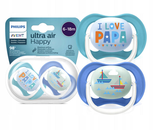 PHILIPS AVENT Ultra Air soothers x2