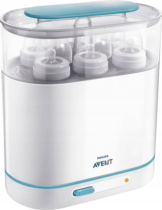 PHILIPS AVENT esterilizador eléctrico de vapor 3 en 1 para biberones