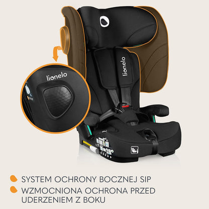 LIONELO NELLY i-Size autosedačka pre deti s výškou 76 – 150 cm s ISOFIX