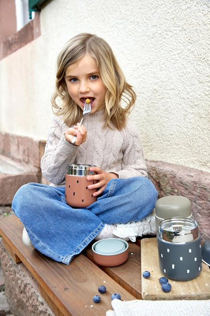 LASSIG Food Jar Happy Prints termos obiadowy