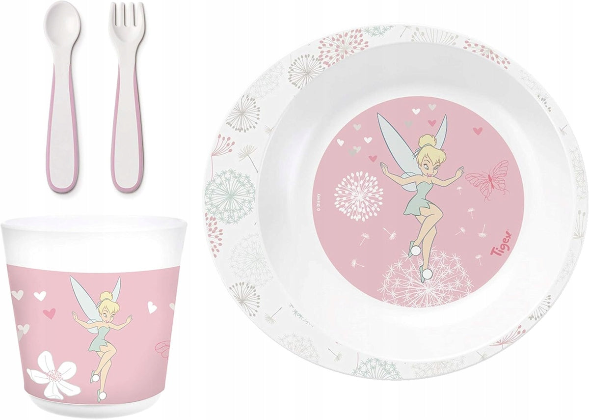 DISNEY BABY Tigex Tinkerbell 4 darabos étkészlet