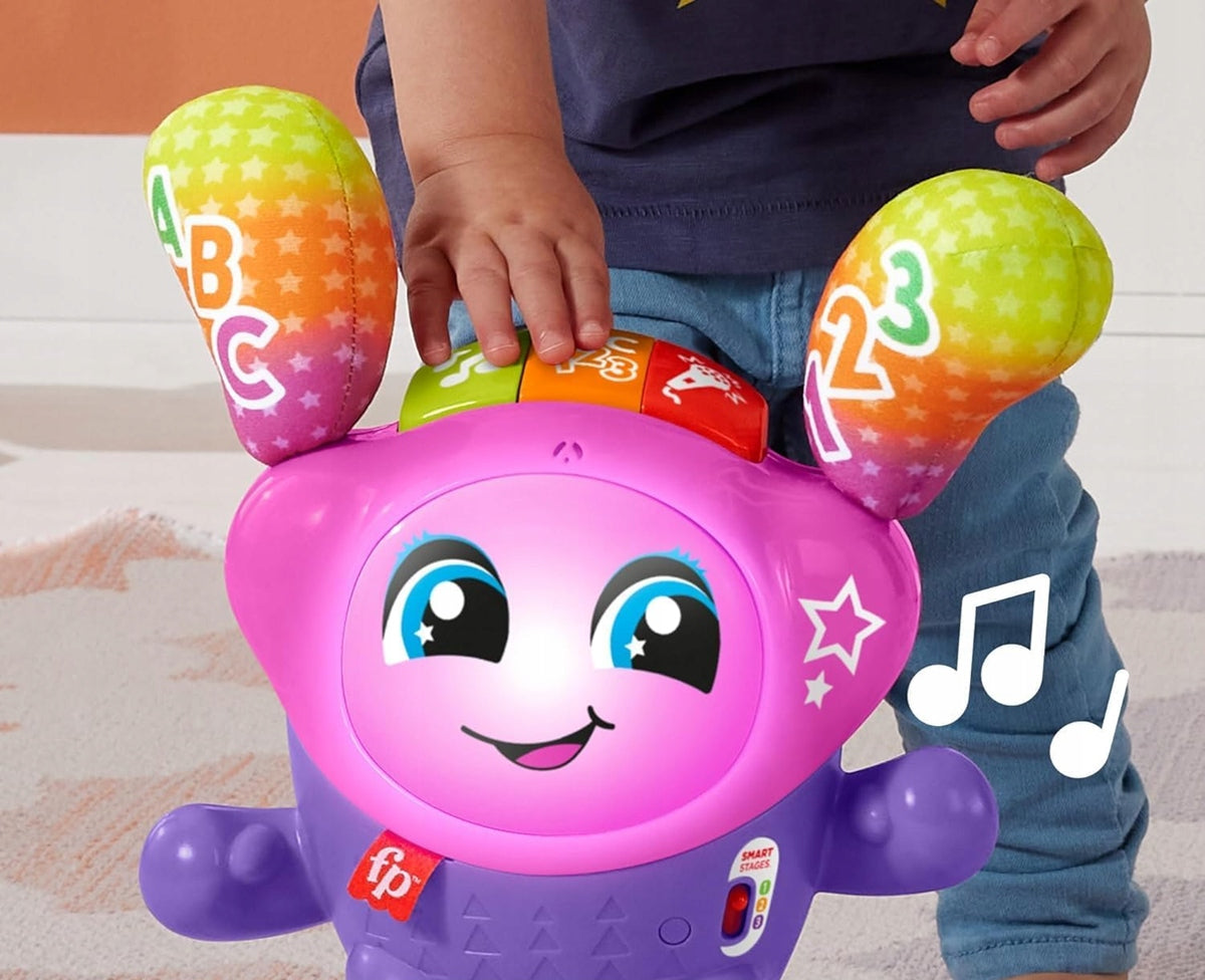 FISHER-PRICE DJ TANZI interativo canta dança 75 atividades J. INGLESA