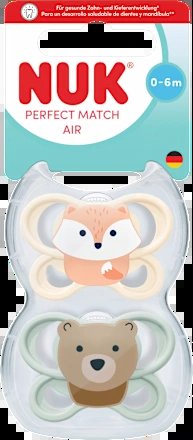 NUK Perfect Match Air sucettes 0-6 mois