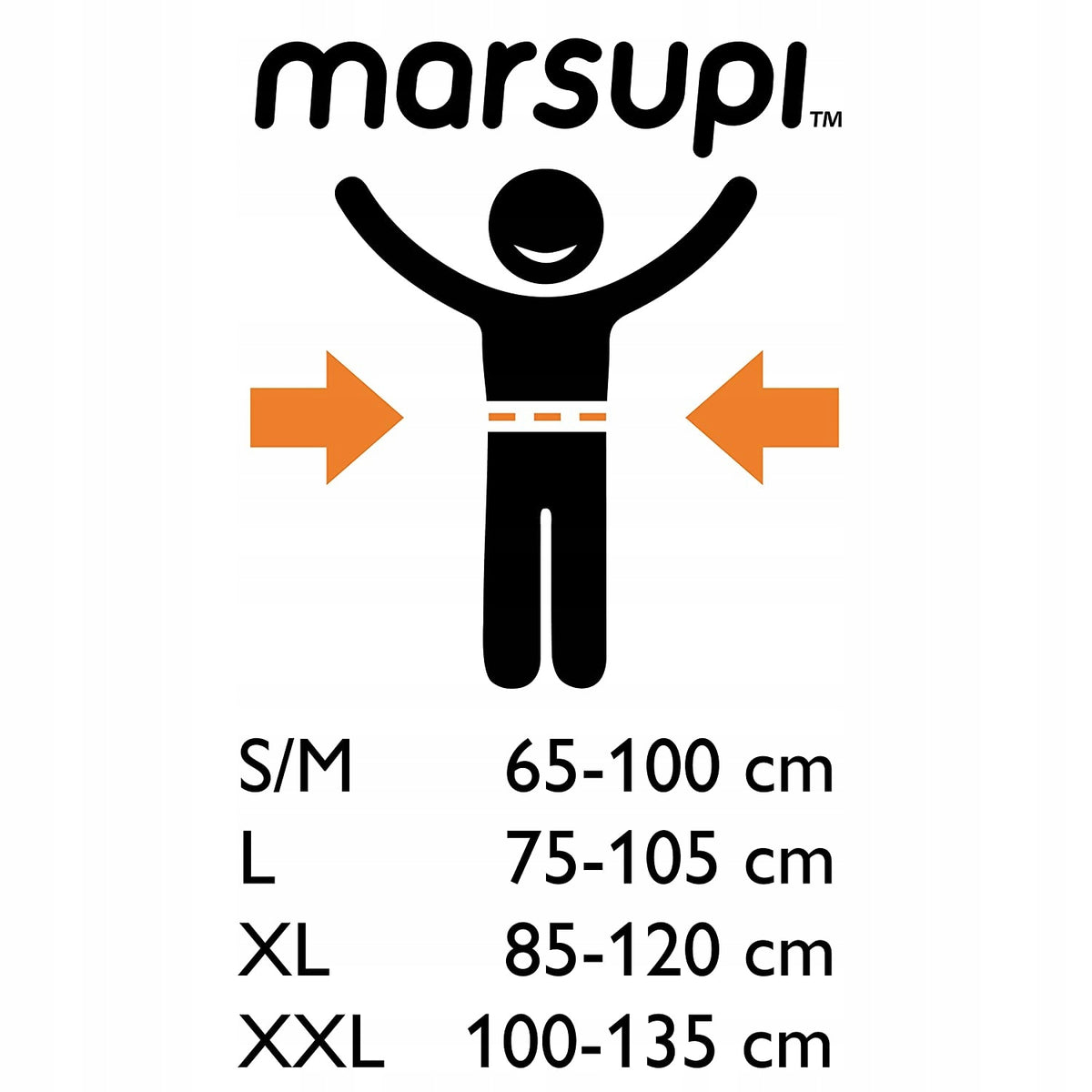 MARSUPI 2.0 ergonomický nosič S/M 3,5 - 15 kg