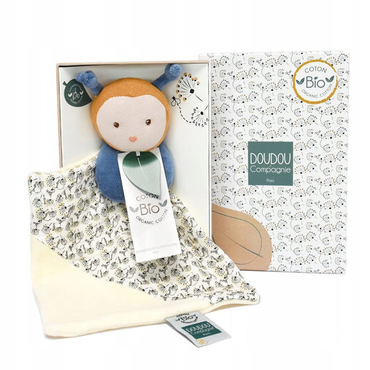DOUDOU et COMPAGNIE včelka komforter MAZLÍČEK organický