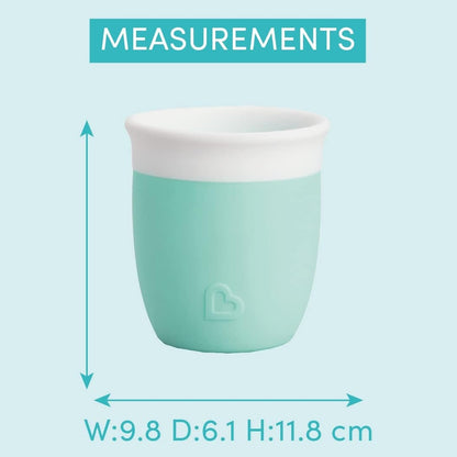 MUNCHKIN C'est Silicone! otvorený pohár 360 4 mes.+ 60 ml