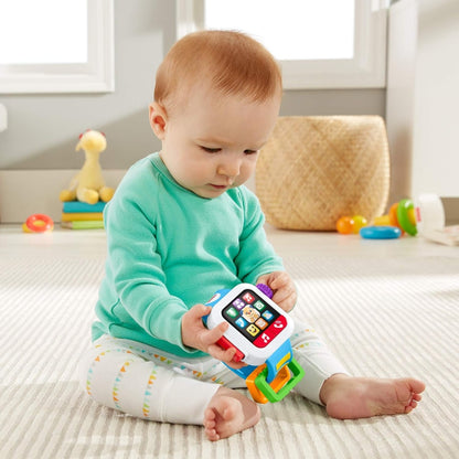 FISHER-PRICE interaktívne Smart Watch 8,5 x 12 cm, španielsky jazyk