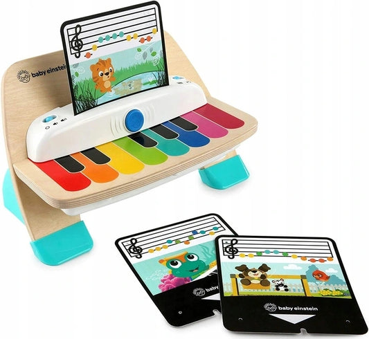 BABY EINSTEIN Hape Magic Touch drevené dotykové piano 18 x 30 cm