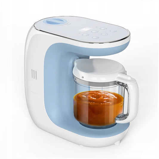 ECCOMUM Küchenmaschine 5in1 Dampfgarer Mixer Sterilisator + Spatel