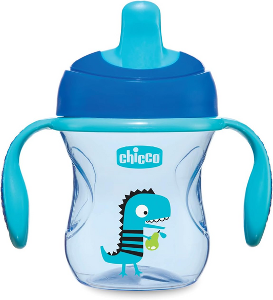 CHICCO Transition Cup anti-lekbeker met tuit en handvatten 200 ml 4 m+
