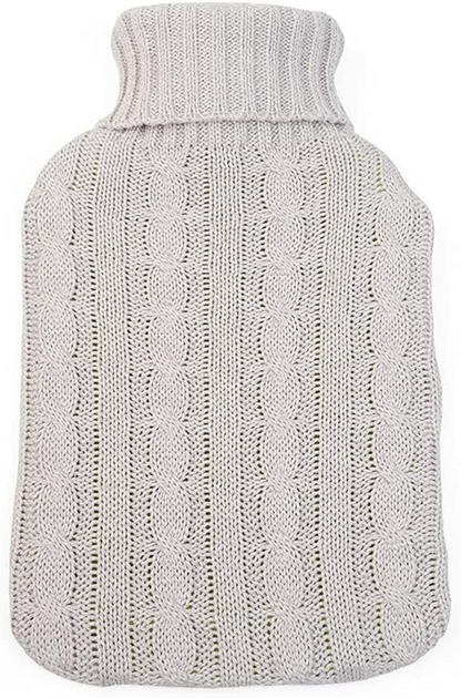 GRUNSPECHT gumený vodný termofor 2 litre + bavlnený obal 20 x 33 cm